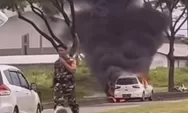 Kronologi Kebakaran Mobil di BSB Semarang, Bermula dari Kap Depan