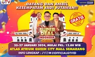Sedulur-Sedulur Semarang Merapat! Ini Waktunya Nonton Langsung Superdeal Indonesia, Kesempatan Jadi Wong Sugih Makin Dekat!