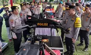Ada Drone Penembak Gas Air Mata, Polda Jateng Pamerkan Alat Pengamanan Pemilu 2024