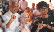 Alam Ganjar Temani Bapaknya Nyoblos di Semarang, Ngaku Merasa Deg-degan