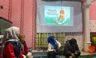  Keren, Ubah Sampah Plastik Jadi Furniture, Mahasiswa KKN UPGRIS Kenalkan Metode Ecobrick ke Emak-Emak