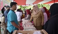 Penuhi Kebutuhan Pokok di Semarang, Gerakan Pasar Murah 'Pak Rahman' Digelar Rutin saat Ramadhan