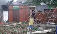 Puluhan Rumah di Desa Sumberagung Weleri Rusak Disapu Angin Puting Beliung