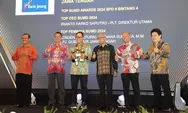 Bank Jateng Borong Penghargaan di TOP BUMD Awards 2024, Pj. Gubernur Jateng Raih TOP Pembina BUMD 2024