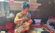 Kisah Seorang Ibu di Demak, Berjuang Lahirkan Anak di Tengah Kepungan Banjir