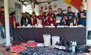 Bareskrim Polri Bekuk Rumah Pengolahan Narkoba di Banyumanik Semarang, Produksi Jenis Happy Water