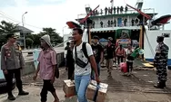 Gelombang Pertama Pemudik dari Kumai Tiba di Pelabuhan Kendal
