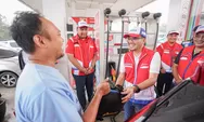 Direktur Pemasaran Regional Pertamina Patra Niaga Cek Kesiapan Layanan Saat Arus Mudik : Secara Umum Terpenuhi