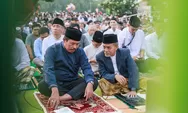 Sholat Idul Fitri di Simpang Lima, Pj Gubernur Jateng Bersyukur Arus Mudik Jawa Tengah Lancar