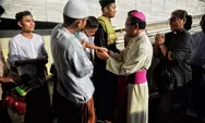 Umat Lintas Agama Ikut Rayakan Idul Fitri di Masjid Agung Jawa Tengah, Makan Lontong Opor Bersama