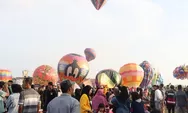 Pekalongan Ballon Festival Curi Perhatian Warga, Puluhan Balon Udara Hiasi Langit Kota Batik