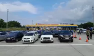 Lalu Lintas Sudah Normal, One Way Arus Balik di Tol Kalikangkung Menuju Jakarta Resmi Dihentikan