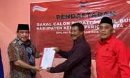Ketua DPC Partai Demokrat Daftar Cabup Lewat PDI Perjuangan
