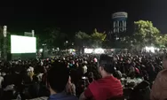 Dico Tak Hadir Nobar, Antusias Warga Kendal Dukung Timnas Tetap Tinggi