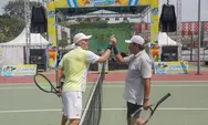 Artis Ben Kasyafani Meriahkan Specta Jateng Open Tennis Tournament 2024, Jajal Ketangguhan Nana Sudjana
