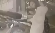Terekam CCTV, Penampakan Maling Pakai Daster Gondol Motor di Hotel Kawasan Semarang Barat