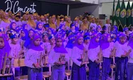 439 Siswa SD Muhammadiyah Mainkan Angklung di Festival D’Concerto Angklung