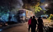 Truk Hino di Batang Tiba-tiba Terbakar Ketika Sedang Terpakir, Kerugian Tembus Rp 400 Juta