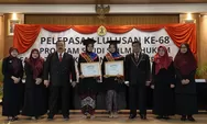 Pelepasan Lulusan ke 68, Mahasiswa Terbaik Fakultas Hukum USM Raih IPK Nyaris Sempurna