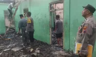4 Kamar di Ponpes Roudlotul Muttaqien Terbakar saat Santri Sholat Subuh