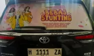 Wajah Baru Mobil Dinas Wali kota Semarang, Semua Armada Ditempeli Sosialisasi Anti Stunting