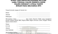 Download PDF Surat Tanggung Jawab Mutlak Orang Tua PPDB Jateng 2024 SMA SMK