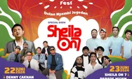 Mantap, Saloka Fest 2024 Bakal Dimeriahkan Sheila On 7, Deny Caknan, Guyon Waton hingga Fourtwnty 