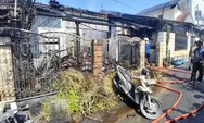 Kronologi Kebakaran di Sambiroto Semarang, Toko Sembako dan 3 Motor Hangus Dilalap Api