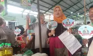 Sosialisasikan Program Sudaryono, Papera Kendal Blusukan di Pasar Tradisional 