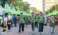 Perkuat Atmosfir Entrepreneur University, Unisma Gelar Jalan Sehat dan bazar Kuliner