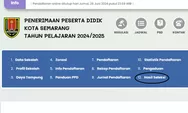 Link Cek Pengumuman Hasil Seleksi PPDB SMP Kota Semarang 2024, Jika Diterima Segera Lakukan Ini