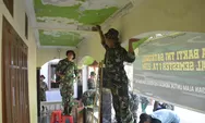 Karya Bakti Kodim Kendal, ini yang Dilakukan Anggota TNI dan Warga Desa Penjalin 