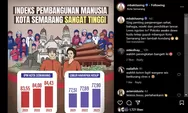 Disebut BPS 'Sangat Tinggi', Segini Skor Indeks Pembangunan Manusia Kota Semarang