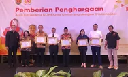 Peduli Mahasiswa yang Jadi Atlet, Rektor USM Terima Penghargaan dari KONI Kota Semarang