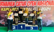Khaira Azzahra, Juara Turnamen Catur Open Nasional Kapolres Cup 2024