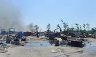 Limbah di PT Sidomuncul Kaliwungu Terbakar, Penyebabnya Percikan dari Pengelasan Besi
