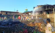 Gara-gara Kucing Senggol Botol Bensin, Rumah Slamet Mistun Hangus Terbakar