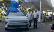 Dipamerkan di Mall The Park Semarang, Hyundai Perkenalkan Mobil Listrik Teknologi Canggih All-New KONA Electric