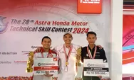 2 Teknisi Astra Motor Jateng Raih Prestasi di Ajang AHM Technical Skill Contest 2024