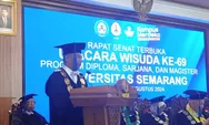 Wisuda ke-69 USM Luluskan 916 Mahasiswa, Rektor: Jadilah Kreator yang Baik