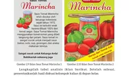 Kunci Jawaban Bahasa Indonesia Kelas 8 Halaman 54 Kurikulum Merdeka: Perbandingan Iklan Saus Tomat Marincha