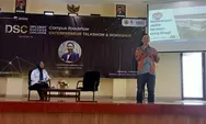 DSC Season 15 Campus Roadshow di USM, Ajak Mahasiswa Gali Potensi Wirausaha Sejak Dini
