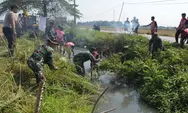 Bantaran Kalibuntu dan Kali Wedhus jadi Sasaran Karya Bakti Kodim 0715 Kendal   