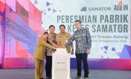 Resmikan Pabrik Samator di KITB, Pj Gubernur Jateng: Upaya Turunkan Angka Kemiskinan dan Pengangguran