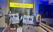 Baliho Bertuliskan Ucapan Terima Kasih Kepada Teddy Dirusak Oknum, Warga Desa Lengkiti Lapor Pihak Berwajib