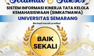 USM Raih Predikat Baik Sekali dalam Simkatmawa 2024, Wakil Rektor Bilang Begini