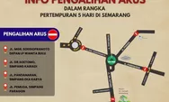 Info Pengalihan Arus Peringatan Pertempuran Lima Hari di Semarang, Akses ke Tugu Muda Ditutup