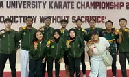 USM Borong 7 Emas di Kejuaraan Karate Universitas Brawijaya, Ini Daftar Mahasiswa yang Berprestasi