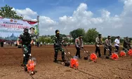Panglima TNI dan Kapolri Tanam Bibit Jagung di Semarang, Bentuk Tekad TNI-Polri dalam Jaga Ketahanan Pangan