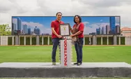 Polytron Pecahkan Rekor MURI Videotron Terpanjang di Stadion Olahraga se-Indonesia, Ini Ukurannya